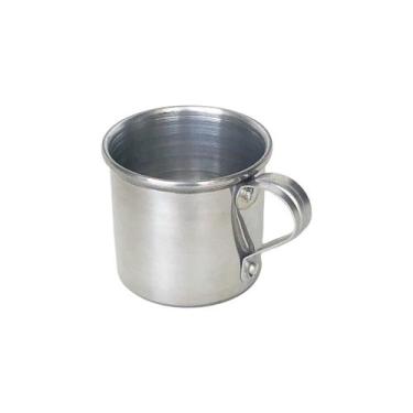 Imagem de Kit 100 Canecas 100Ml Mini Aluminio Café Cozinha Padaria - Terramada A