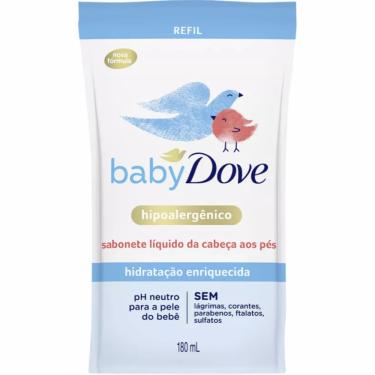 Imagem de Sabonete Líquido Dove Hidratação Enriquecida Hipoalergênico Refil 180ml
