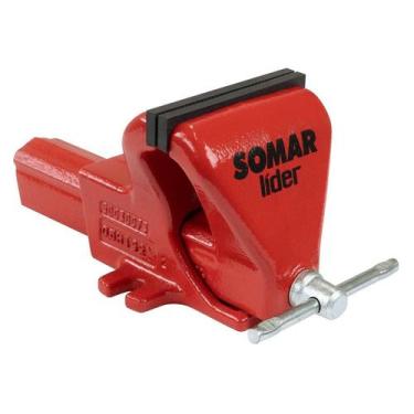 Imagem de Torno de Bancada Líder Nº4 Ferro Fundido Somar 10010084