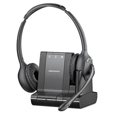 Imagem de Plantronics Savi W720 Sistema de Fone de Ouvido Sem Fio Multi-Dispositivo – Garantia dos EUA – Preto, Bluetooth 2.0, Headset