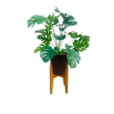 Imagem de Suporte Cachepot P/ Vasos De Plantas Alto Luxo Médio - JM Garden