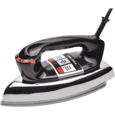Imagem de Ferro de Passar Seco Black + Decker VFA-1110 1200W Base Tradicional Preto e Branco 110V