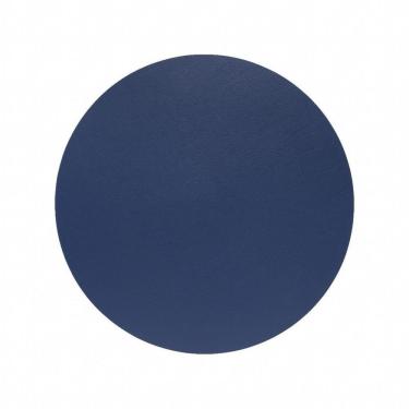 Imagem de Jogo Americano Copa E Cia Avulso Ravena Redondo Azul-profundo