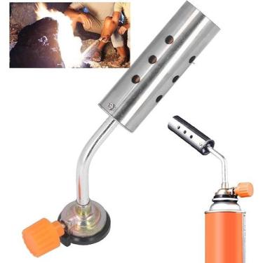 Imagem de Maçarico Portátil Maxchama Turbo com Controle de Chama  Alta Temperatu