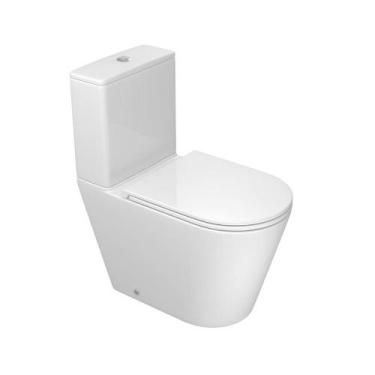 Imagem de Kit Completo Deca Bacia para Caixa Acoplada Lk Total Clean Branco - DE