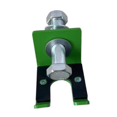 Imagem de Colaxi Suporte para barra de halteres, suporte para barra de flexão, para de 18 mm, acessório para equipamento de ginástica, para de garagem, Verde