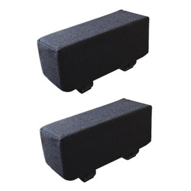 Imagem de Fenteer Cadeira de 2x ARM ARM CUSHION SOFT COBUSAL APOIO para Cadeira de Computadores de Escritório