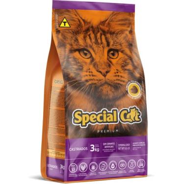 Imagem de Ração Special Cat Castrados 3Kg