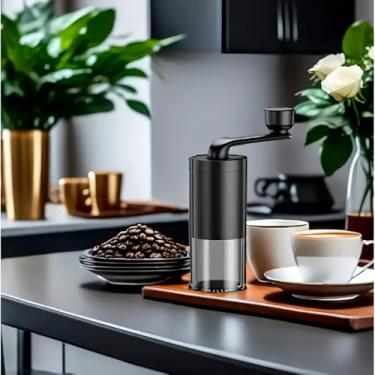 Imagem de Moedor de Café Manual, 50g, 16,5 x 12,5 x 5,3 cm, Preto