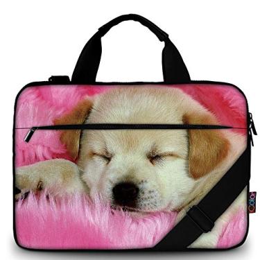 Imagem de Capa protetora para laptop iColor Dog Canvas para laptop, bolsa protetora para notebook Ultrabook 11,6 12 12,9 13 13,3 polegadas CSH-03