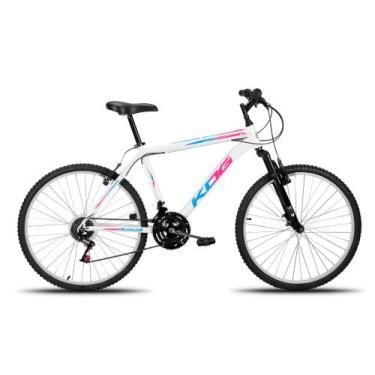 Imagem de Bicicleta MTB Aro 26 KOG em Alumínio 3x6 18 Marchas Com Câmbio Shimano