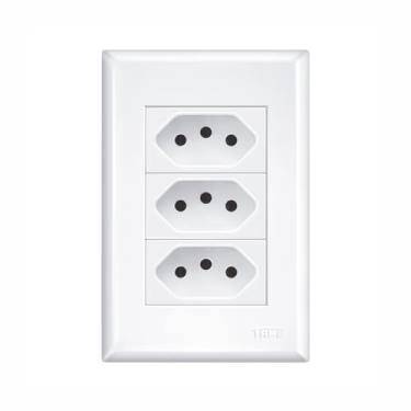 Imagem de CONJUNTO 3 TOMADAS 2P+T 20A/250V EVIDENCE – FAME