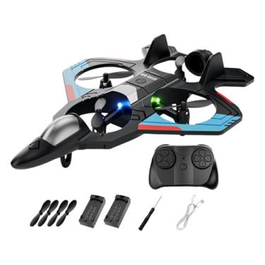 Imagem de KiBcsLic Brinquedo de Avião com Controle Remoto, Ideal para Meninos Na Faixa Etária de 8 a 16 Anos, 2 Bateria