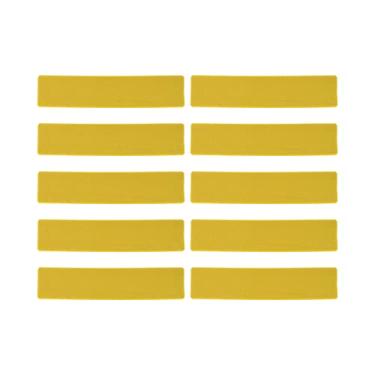 Imagem de Asixxsix Kit de Marcador de Linhas da Corte, 10pcs PVC Tennis Spot Marker para Tênis, Basquete, Vôlei, Badminton, Outros Jogos de Bola, Portátil e Reutilizável, Fácil de Ver (Amarelo)