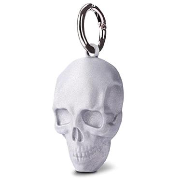 Imagem de GOLLEY Compatible with Apple AirTag Case for AirTag Keychain,Airtag Holder,Anti-Scratch for Apple AirTags Case Accessories,Silicone Protective case Secure Holder with Key Ring (Silver)