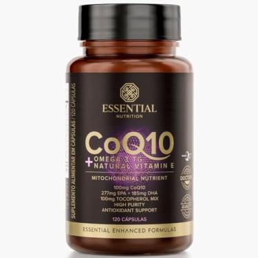 Imagem de Coq10 + Omega 3tg + Vitam E Essential Nutrition 120 Cápsulas