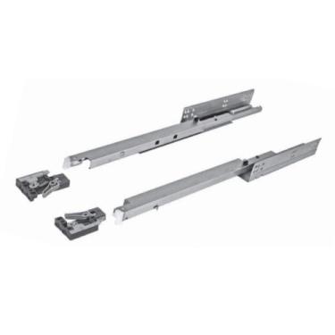 Imagem de Corrediça Oculta 450mm Extração Total (35Kg) Slowmotion (Amortecedor) 