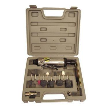 Imagem de Eda 8nj 90 Psi Micro Retífica Reta Profissional 8nj Com Kit E Maleta