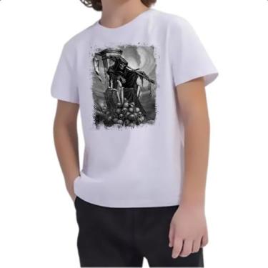 Imagem de Camiseta Infantil A morte em seu trono - Alearts, 12