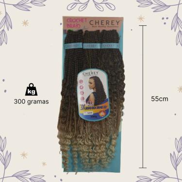 Imagem de Aplique Gypsy 3x Cabelo Boho Box 300gr Crochet Braid