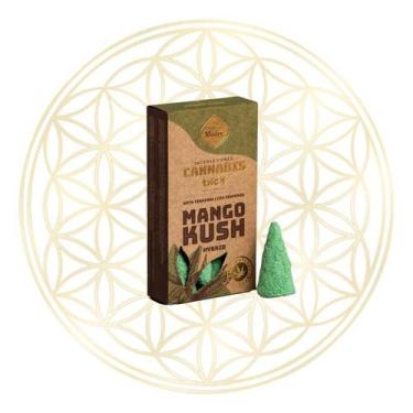 Imagem de Incenso Sagrada Madre Linha Terpenos Cone, Mango Kush