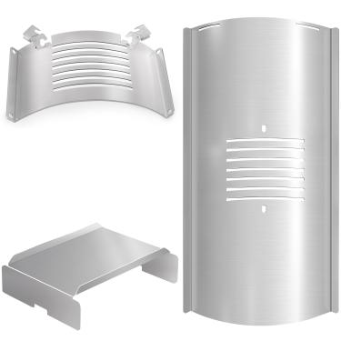 Imagem de CANDANA Kit defletor de calor para Pit Boss Série 1000 Austin XL Acessórios Grelha a Pellets de Madeira Fumador Chama Broiler Placa Difusora de Calor Pitboss Peças de Reposição 1100 1150 1600