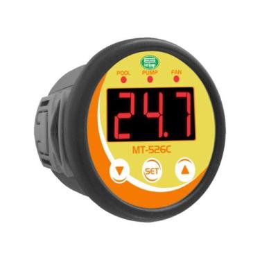 Imagem de Controlador Temperatura P/ Bombas Calor Full Gauge Mt-526c