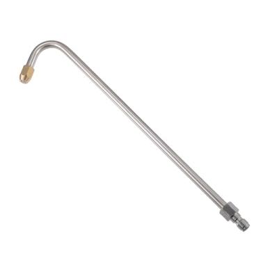Imagem de Hihaha Varinha de extensão de lavadora de pressão/lavadora externa para haste de extensão de lança para carro, motocicleta, bicicleta/forma de J durável 35 cm / 1 peça