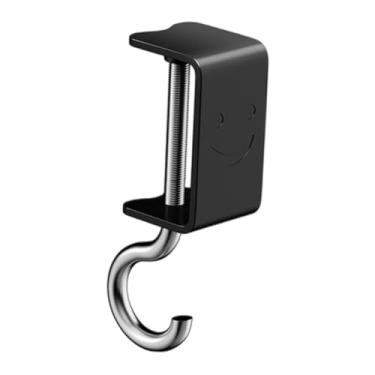 Imagem de predolo Suporte para Meias de Natal, Enfeite de Natal, Gancho de Guirlanda Prático E Resistente, Cabide para Meias de Café E Casa, Preto, Tamanho real