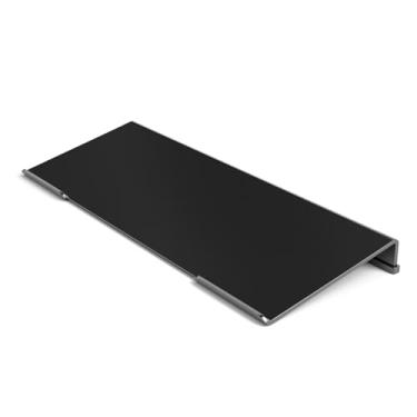 Imagem de Beego Suporte Ergonômico Para Teclado De Computador, Acrílico Preto, Bandeja Inclinada Com Faixa Antiderrapante Digitação Fácil Em Casa, Escola, Escritório, Acessórios Mesa