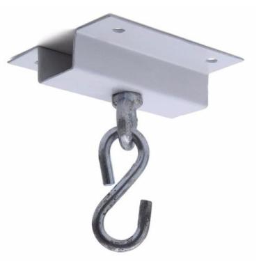 Imagem de Combo 2 Suporte Giratório Teto P/ Saco De Pancada Cadeira De Balanço  