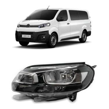 Imagem de Farol Elétrico C/ Motor Jumpy 2018 A 2022 - TYC, Esquerdo