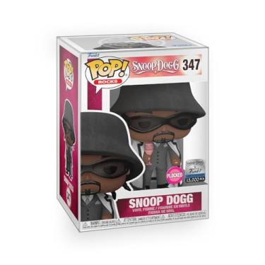 Imagem de Epic Collectibles Pop Rocks - Snoop Doggy Dogg in Suit (Flocked) Limited Edition Exclusive Vinyl Figure Bundled with Box Protector Compatible for Funko