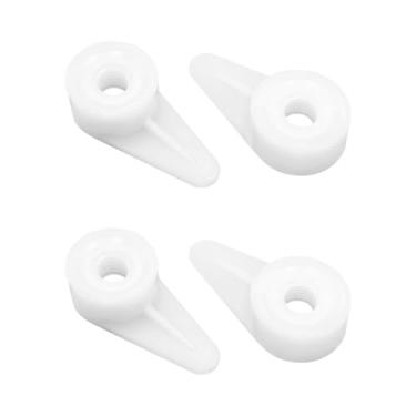 Imagem de Retentor de placa de porca de filtro 73316 adequado para aspirador de pó úmido/seco Craftsman Ridgid, substitui a parte 83872 9-16938 (pacote com 4)