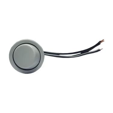 Imagem de Interruptor Para Moveis Botão 22mm Com Cabo 2a Branco