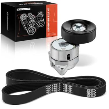 Imagem de A-Premium Kit de substituição de componentes de transmissão de correia serpentina para Honda Odyssey 1999-2001, 3,5L V6 GAS SOHC Naturally Aspirated