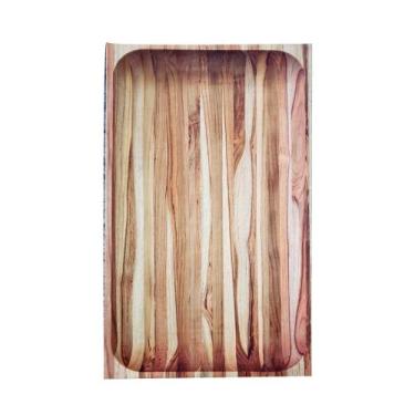 Imagem de Gamela Média Tramontina Madeira Teca acabamento em óleo mineral 450X28