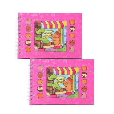 Imagem de Kit 2 Livro de Colorir Bobbie Goods com 48 Páginas - Mimi, Rosa e Rosa
