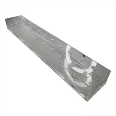 Imagem de Vaso de Flores Retangular em Acrílico Transparente