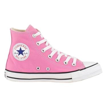 Imagem de Tênis Converse All Star Casual Hi | Cano Médio, Casual, Dia a dia, Moda, Original. (Rosa, BR, Adulto, Numérico, 39)