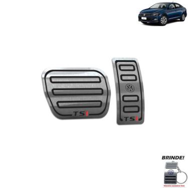 Imagem de Pedaleiras Automático Preto Virtus Tsi 2018 2019 2020