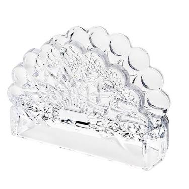 Imagem de Porta Guardanapos Cristal Angel 12,5x4,5x9cm 26754 - Wolff - LYOR, WOL