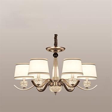 Imagem de Lustre de iluminação LED V-intage Lustre compatível com sala de estar Lustres LED modernos Luminária interna Luminária suspensa Lustre de iluminação (cor: 3 luzes)