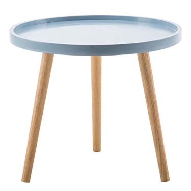 Imagem de Mesa lateral, mesa de centro moderna, decoração de casa, sofá, lanche, café, chá, para sala de estar, quarto, varanda, espaços pequenos