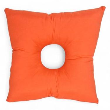 Imagem de Almofada para Dormir Protetor de Piercing Brinco Dor de Ouvido (Salmão)