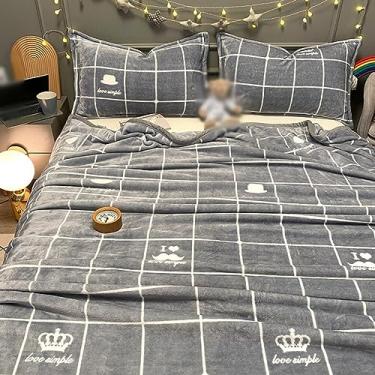 Imagem de Cobertor, único, quente, microfibra, cobertor de colo, elegante, semi-duplo, cobertor de pele, macio (cor 5, 150 * 200 cm)