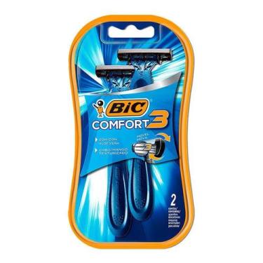Imagem de Aparelho de Barbear Descartável Bic Comfort 3 2 Unidades
