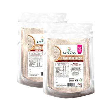 Imagem de Kit 2X: Farinha de Trigo Sarraceno S/ Glúten Leve Crock 500g