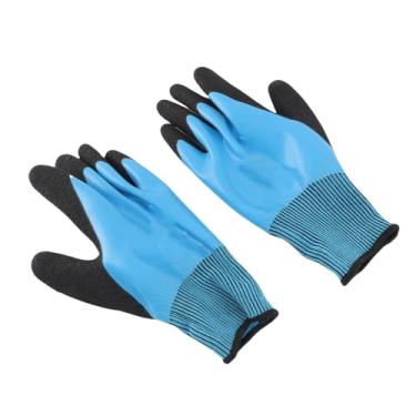 Imagem de Luvas isoladas para eletricista borracha retardante de chamas isolamento touch screen luva isolante de borracha de alta tensão