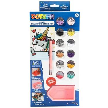 Imagem de Diamond DOTZ Conjunto Artesanato com 2000 DOTZ Unicornio BABY FUN